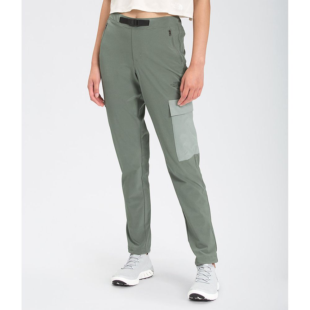 The North Face Pants Womens Australia - The North Face Bridgeway Green (XEN-126498)